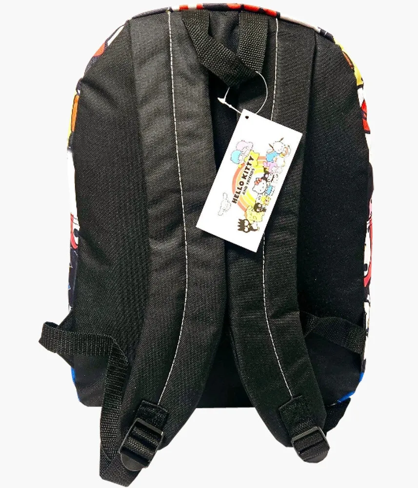 16" Sanrio Characters All Over Print Canvas Backpack