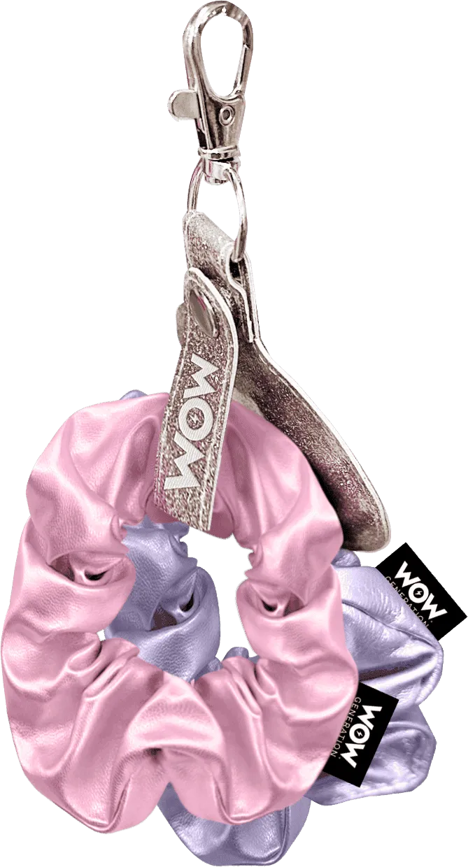 2 In 1 Scrunchie & Keychain In Cdu Wow Generation