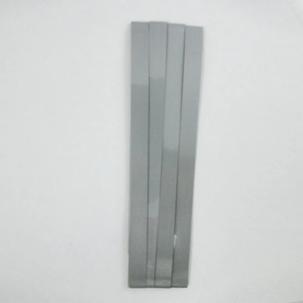 4 Reflective Iron-On Safety Tape Strip 3/8" x 18" High Visibility Sports Hiking