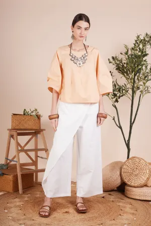 AALIYAH COTTON POPLIN BLOUSE
