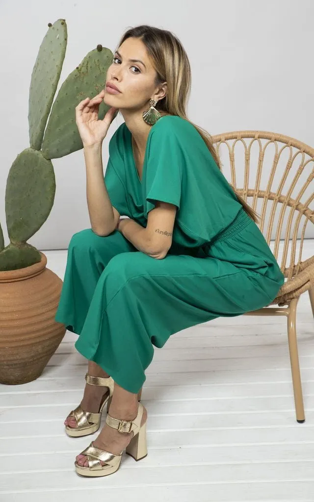 Arizona Jumpsuit In Forest Green