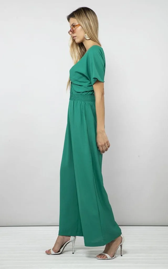 Arizona Jumpsuit In Forest Green