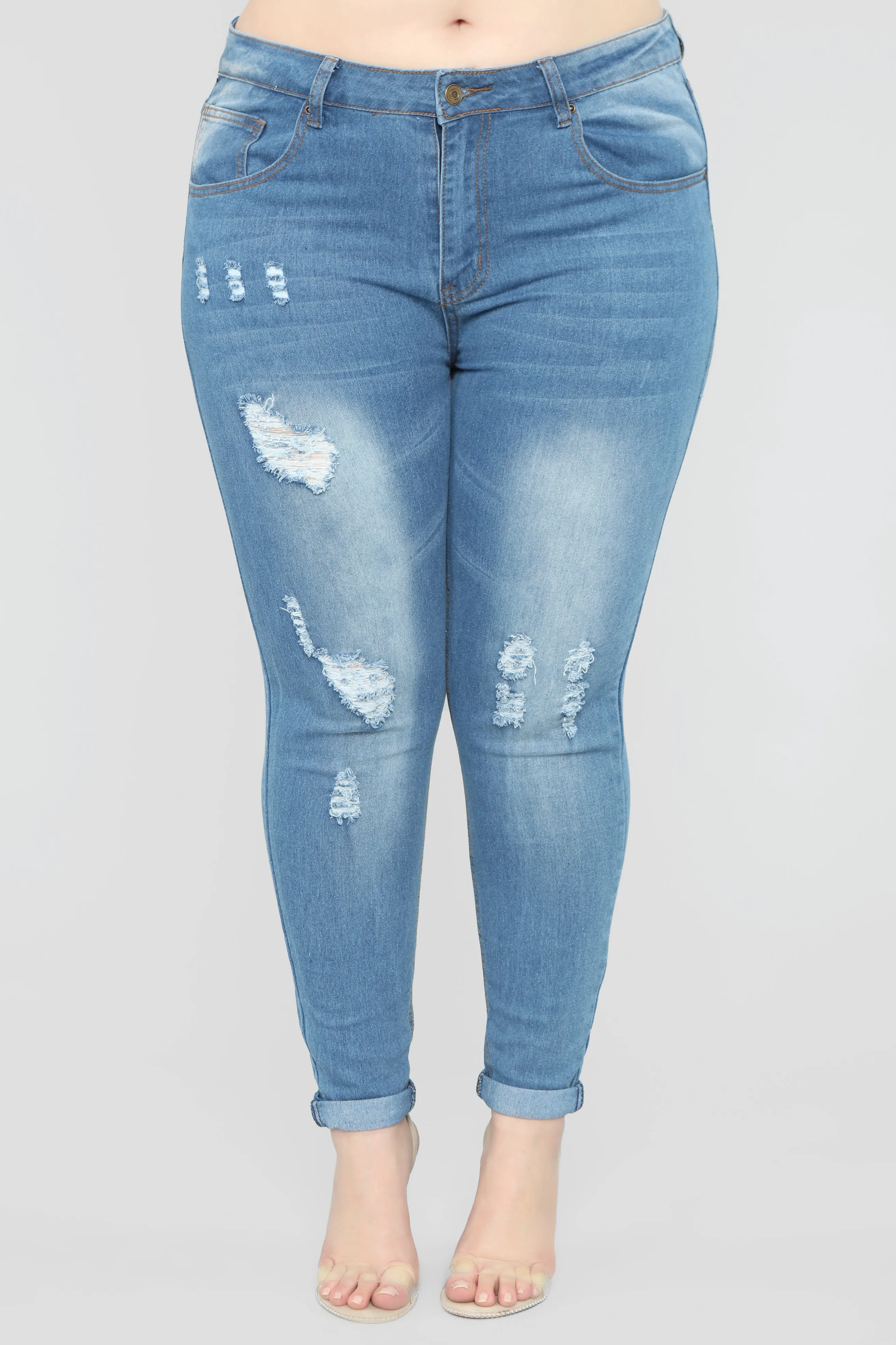 Before Sun Down Jeans - Light Blue Wash