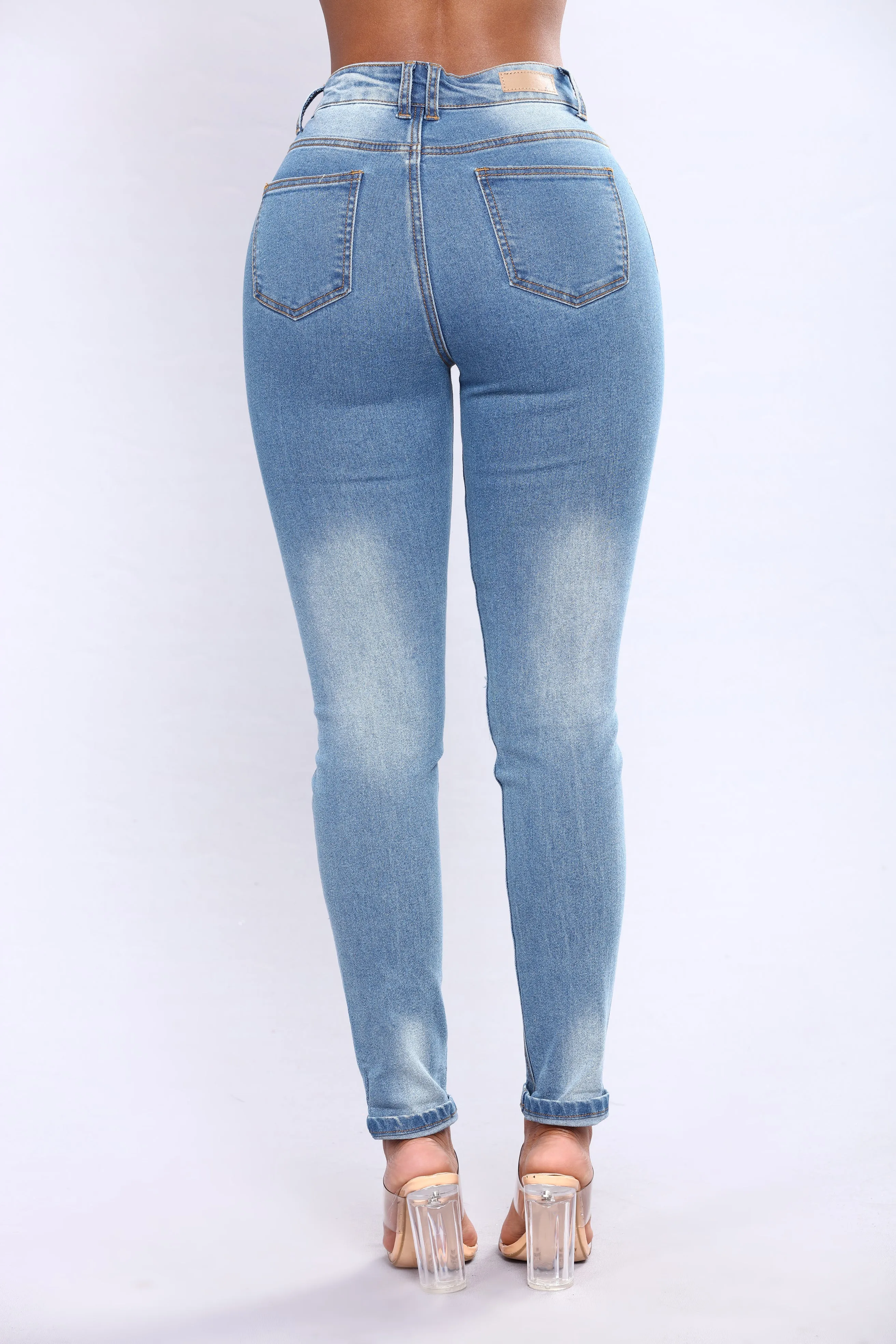 Before Sun Down Jeans - Light Blue Wash