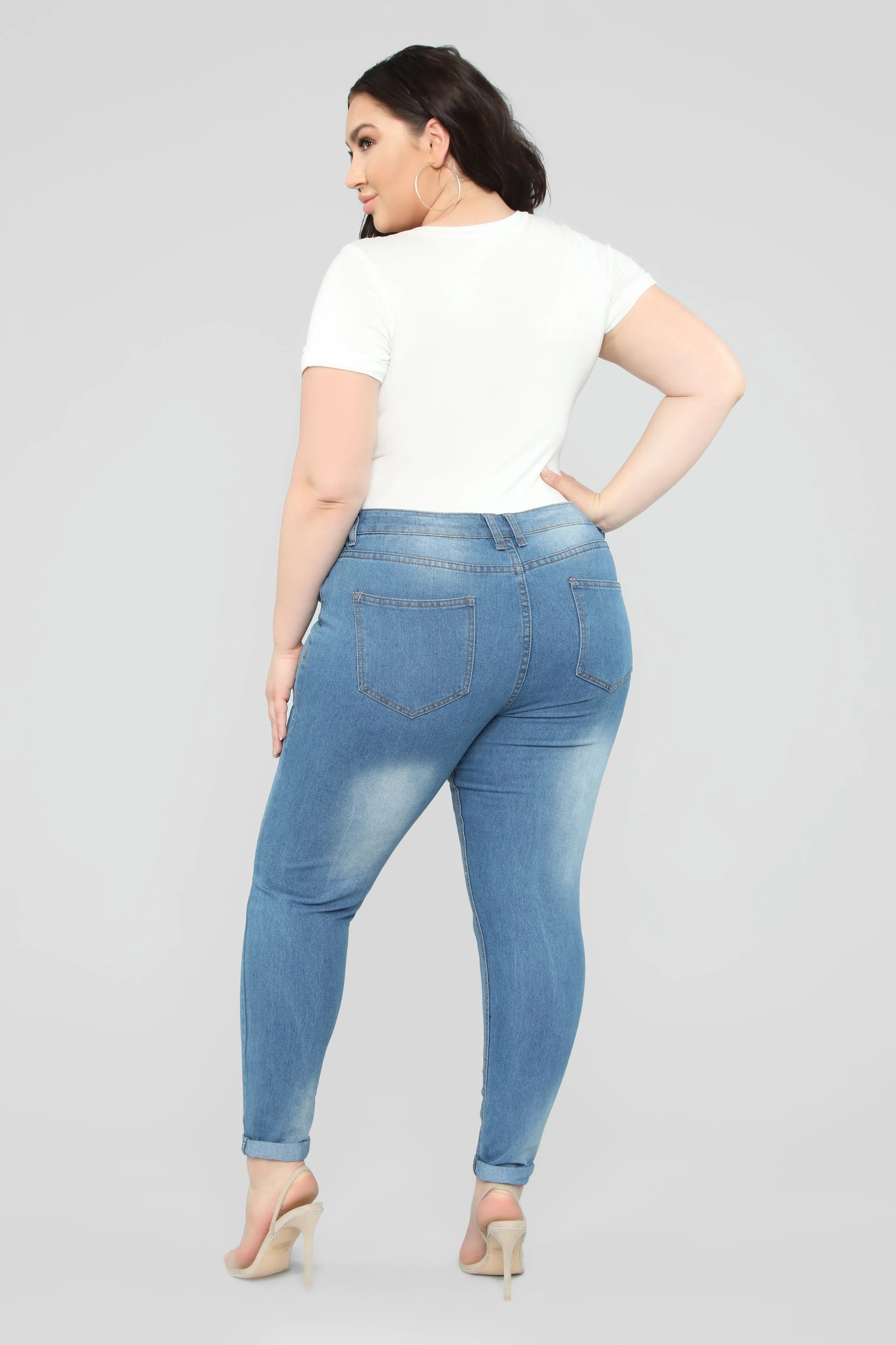 Before Sun Down Jeans - Light Blue Wash