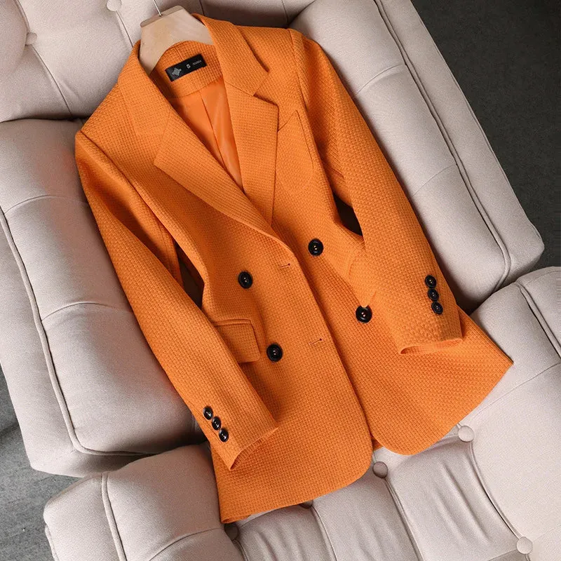 Blazer - Dames - Blazer van Hoogwaardige Stof met Elegante Pasvorm en Trendy Design