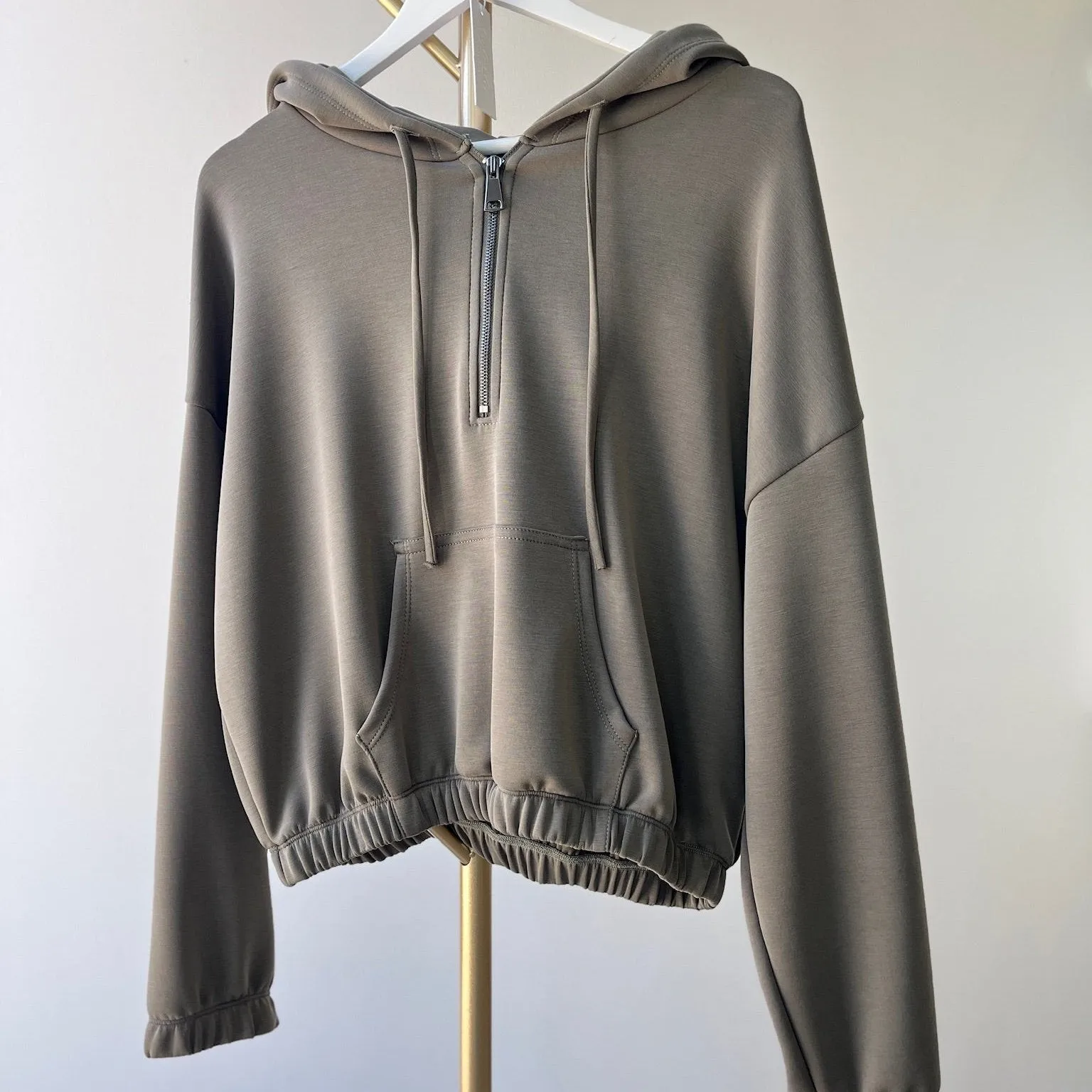 Cloud Collection Olive Hoodie