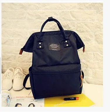 DIDA BEAR Fashion Women Backpacks Female Denim School Bag For Teenagers Girls Travel Rucksack Kanken Space Backpack Sac A Dos