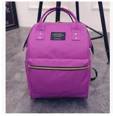 DIDA BEAR Fashion Women Backpacks Female Denim School Bag For Teenagers Girls Travel Rucksack Kanken Space Backpack Sac A Dos