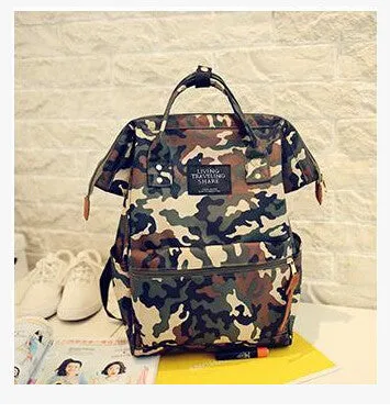 DIDA BEAR Fashion Women Backpacks Female Denim School Bag For Teenagers Girls Travel Rucksack Kanken Space Backpack Sac A Dos