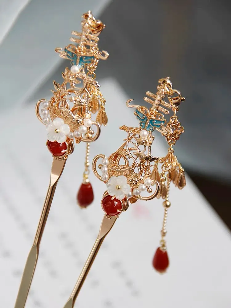 Hair Stick: Pipa