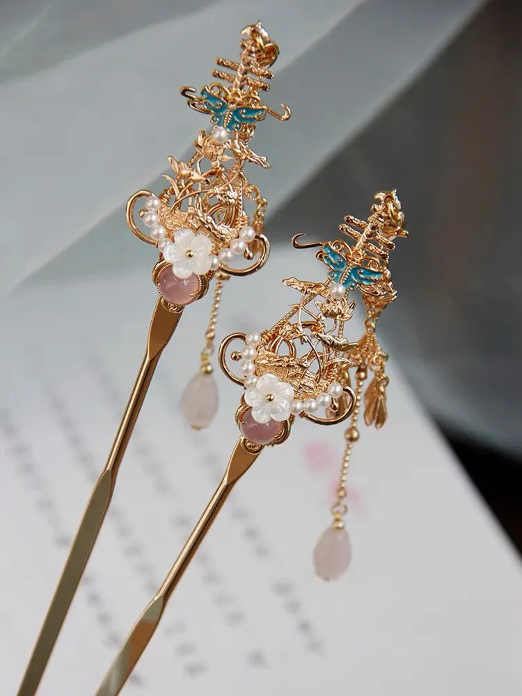 Hair Stick: Pipa