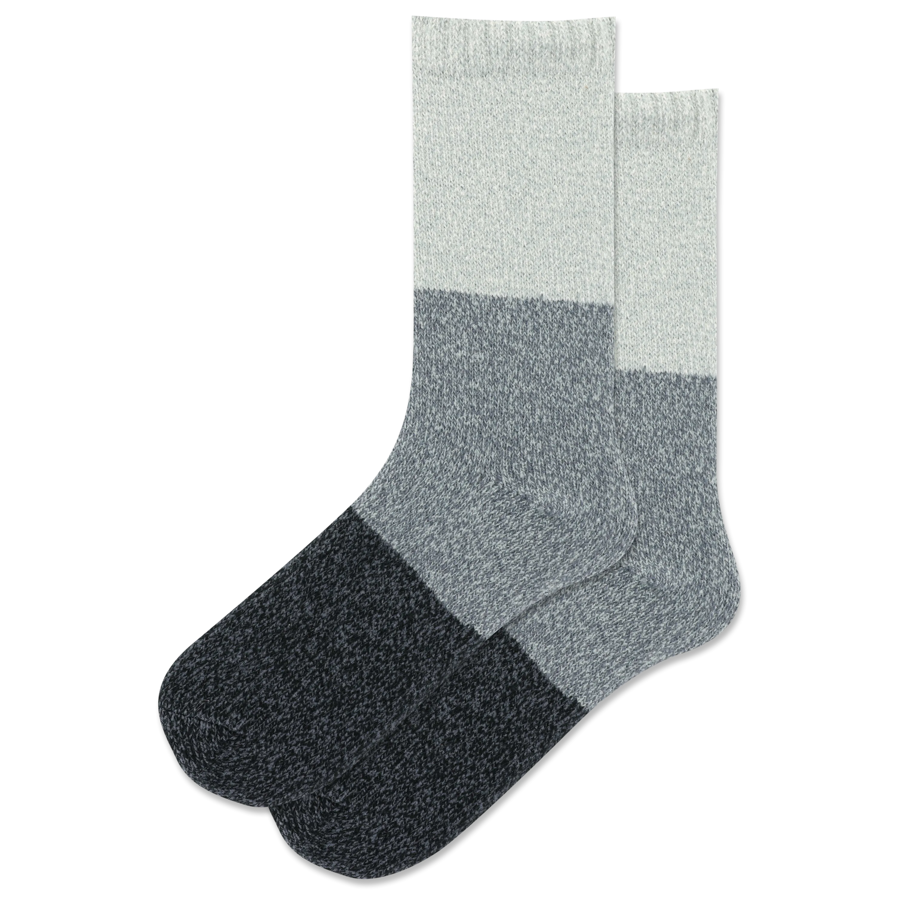 HOTSOX Women's Colorblock Boot Crew Sock