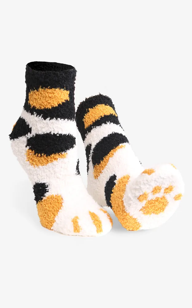 JCS102 Animal Pattern Fuzzy Socks (6prs Pack)