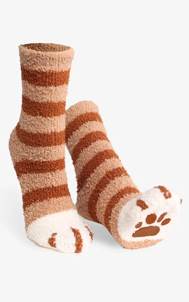 JCS102 Animal Pattern Fuzzy Socks (6prs Pack)
