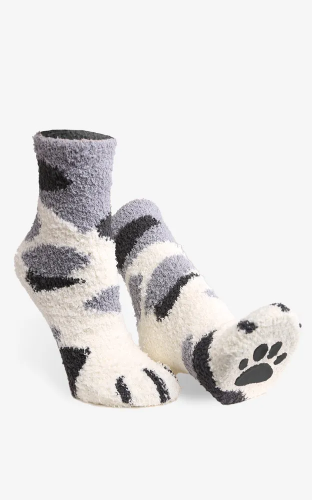 JCS102 Animal Pattern Fuzzy Socks (6prs Pack)