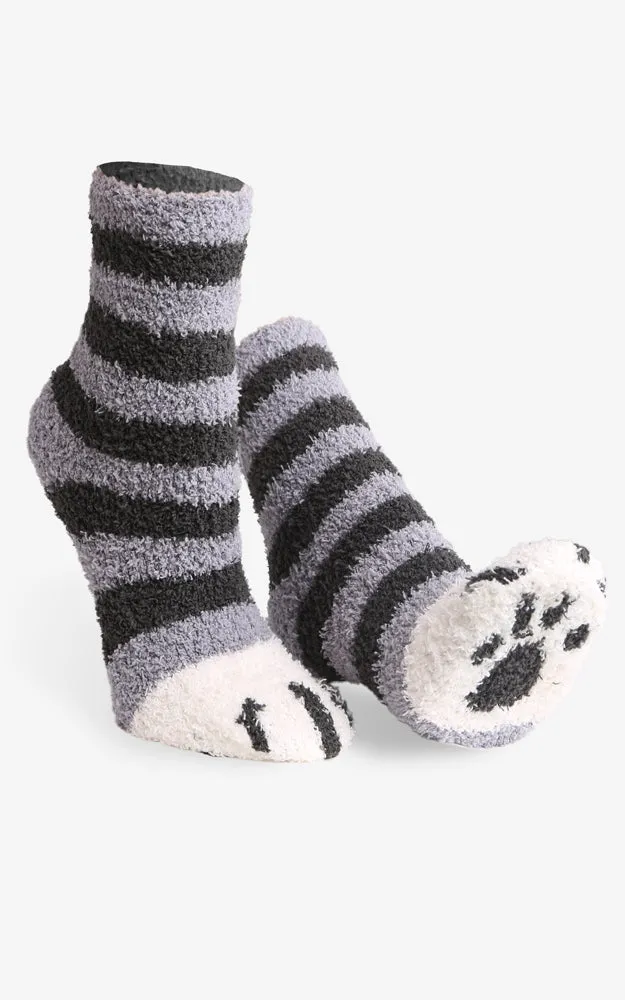 JCS102 Animal Pattern Fuzzy Socks (6prs Pack)