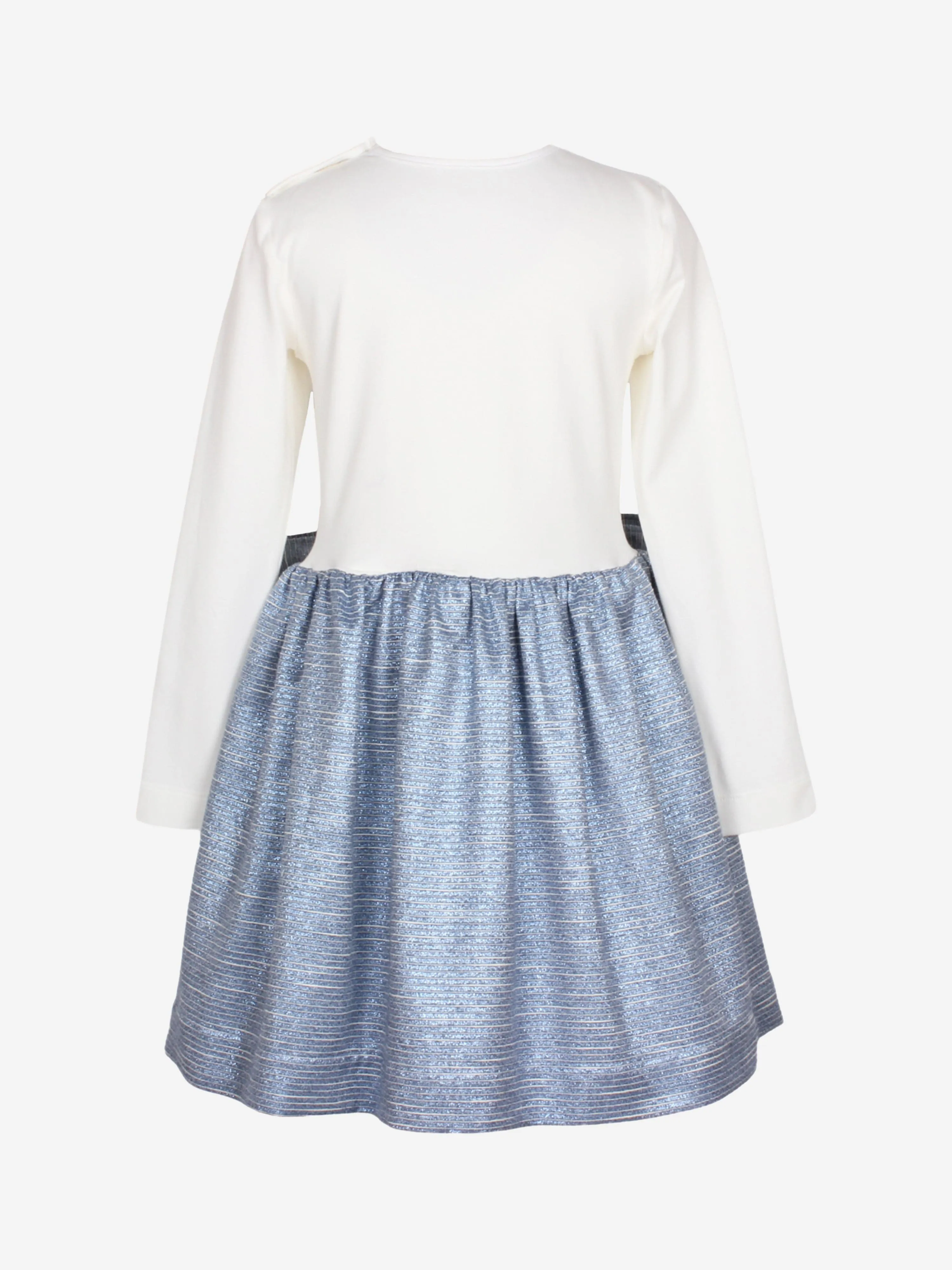 Jessie And James Girls Katlyn Dress in Blue