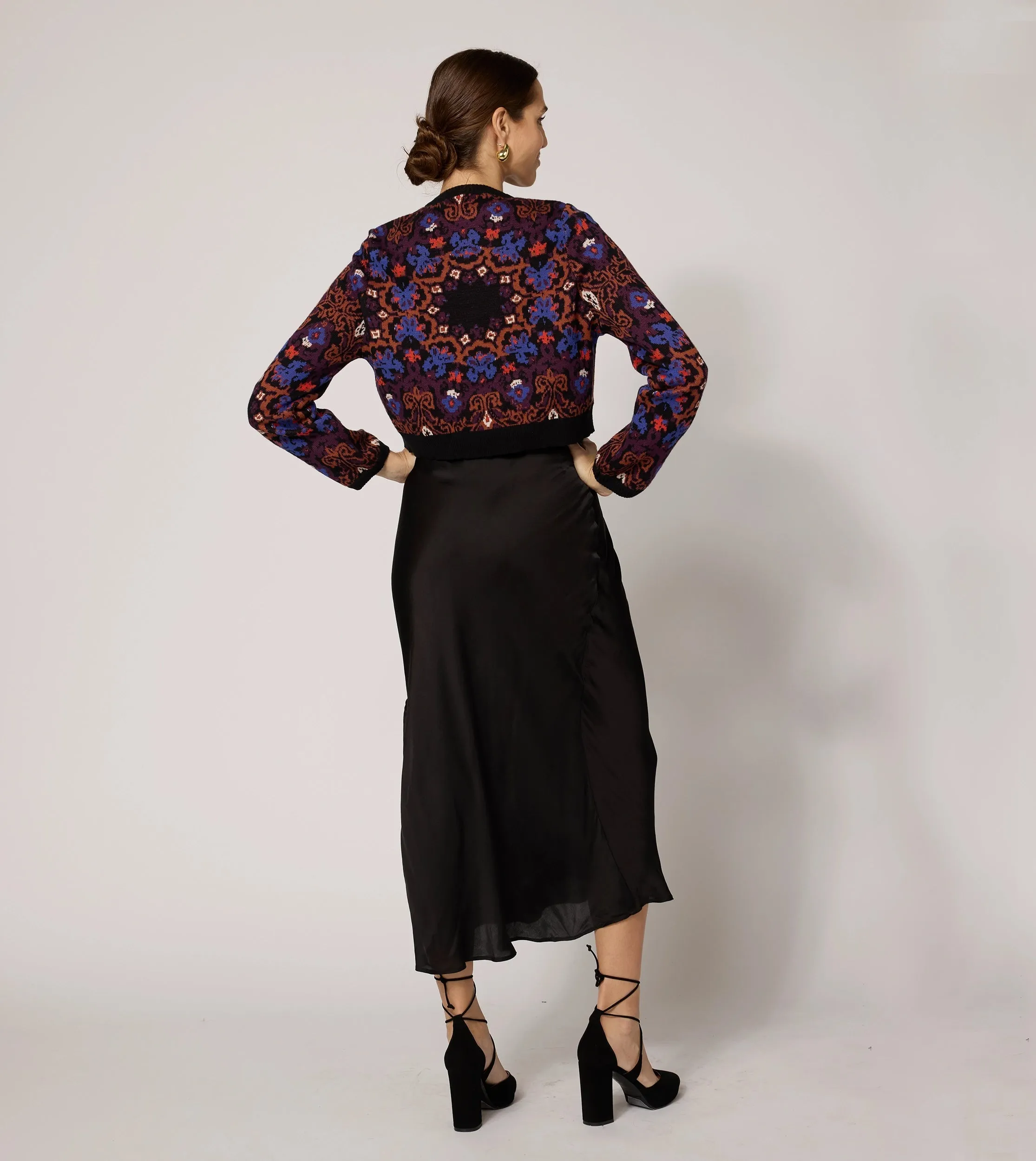 Kinsey Midi Skirt | Black