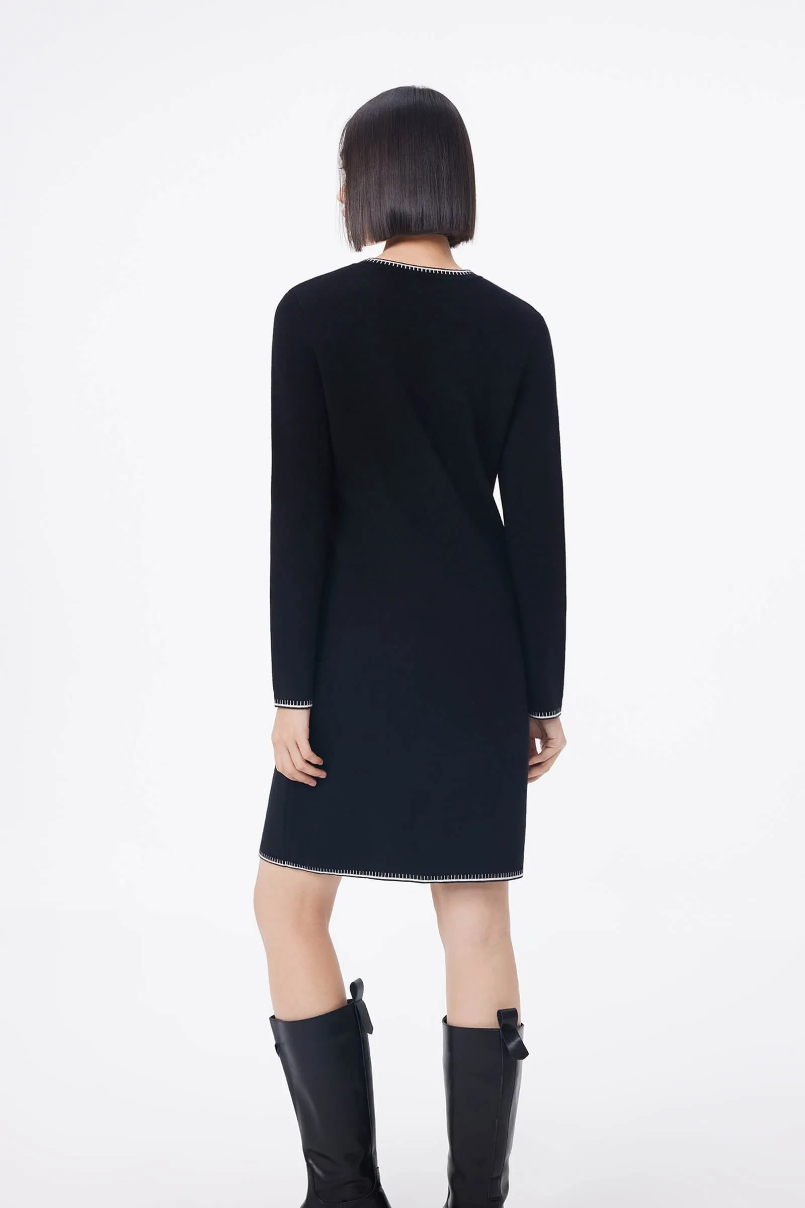 LILY Petite Elegance Knit Dress
