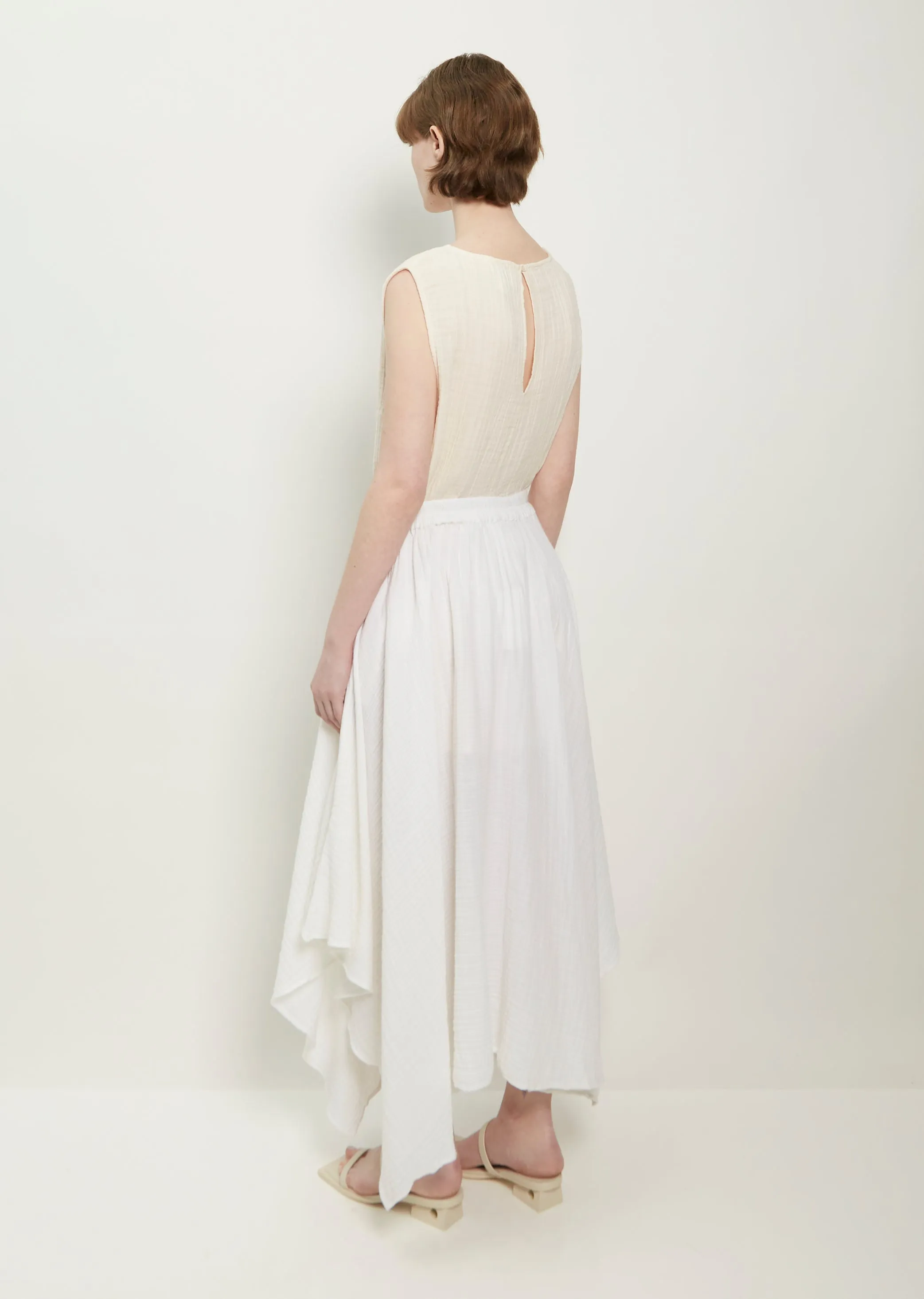 Lulu Double Cloth Cotton Handkerchief Skirt