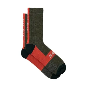 MAAP Alt Road Trail Socks - Olive/Mars