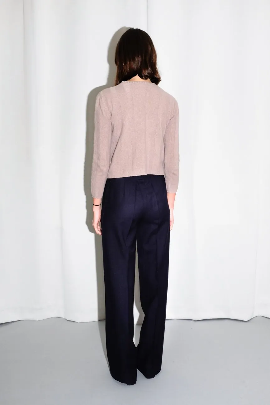 MARNI VINTAGE CASHMERE CROPPED JUMPER