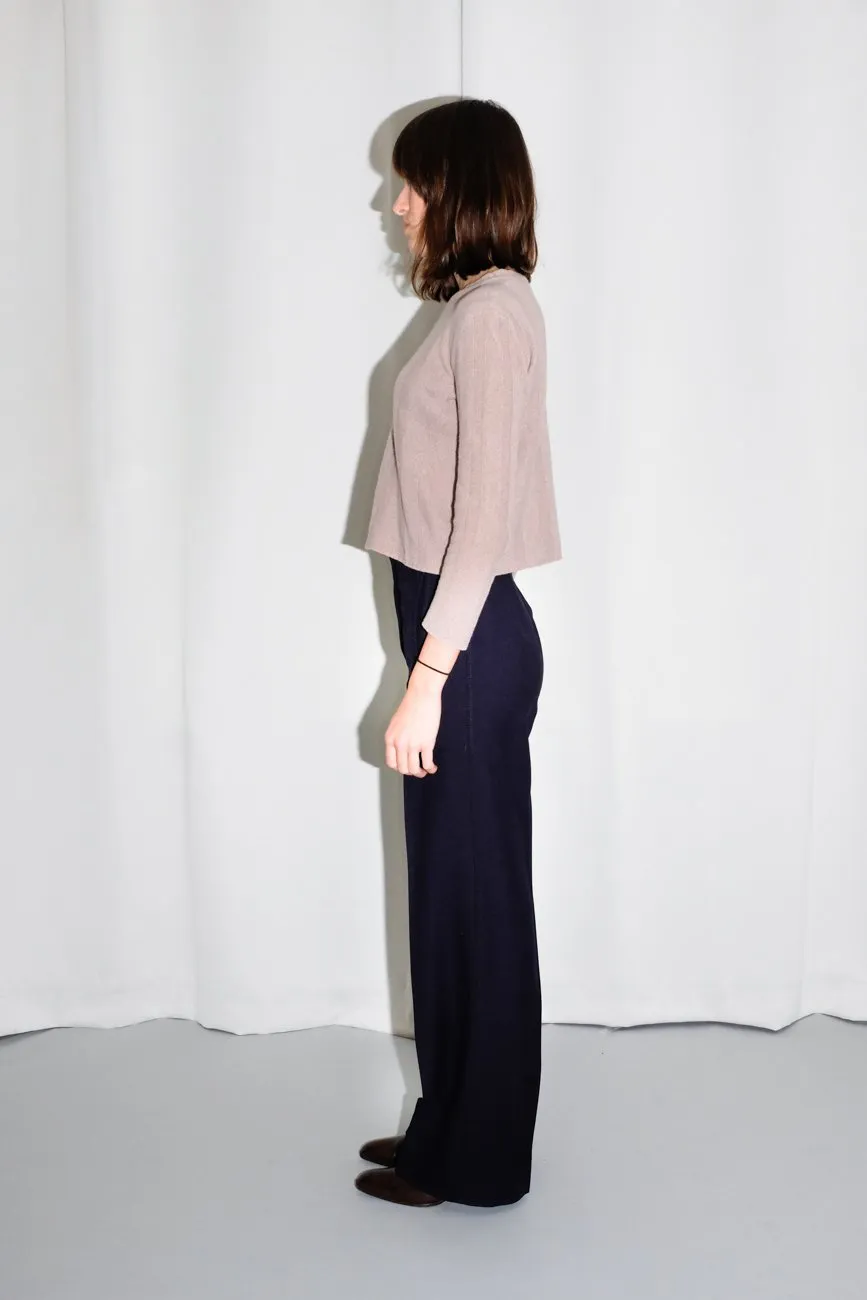 MARNI VINTAGE CASHMERE CROPPED JUMPER