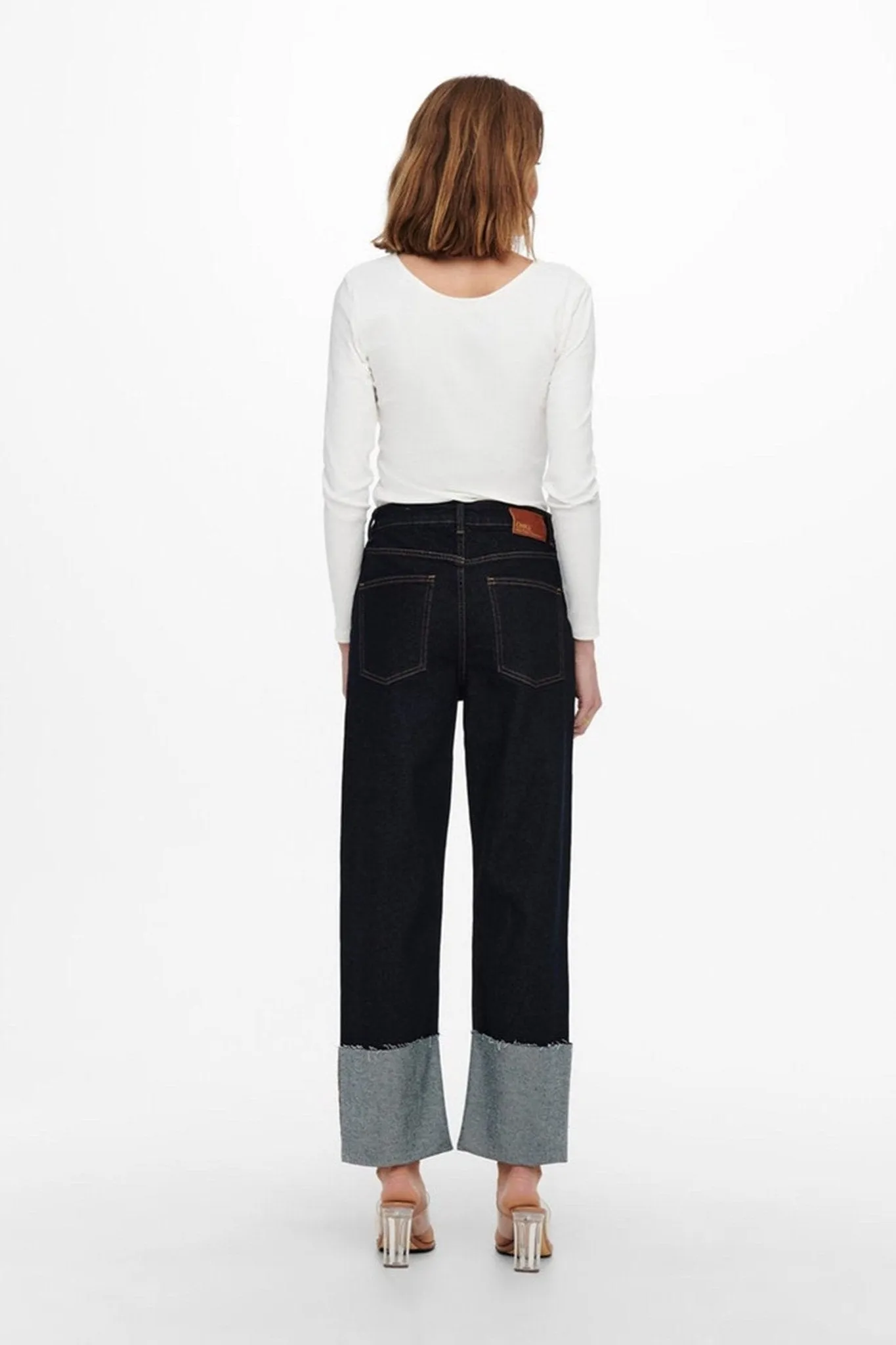 Megan High Waist Jeans - Denim Blue
