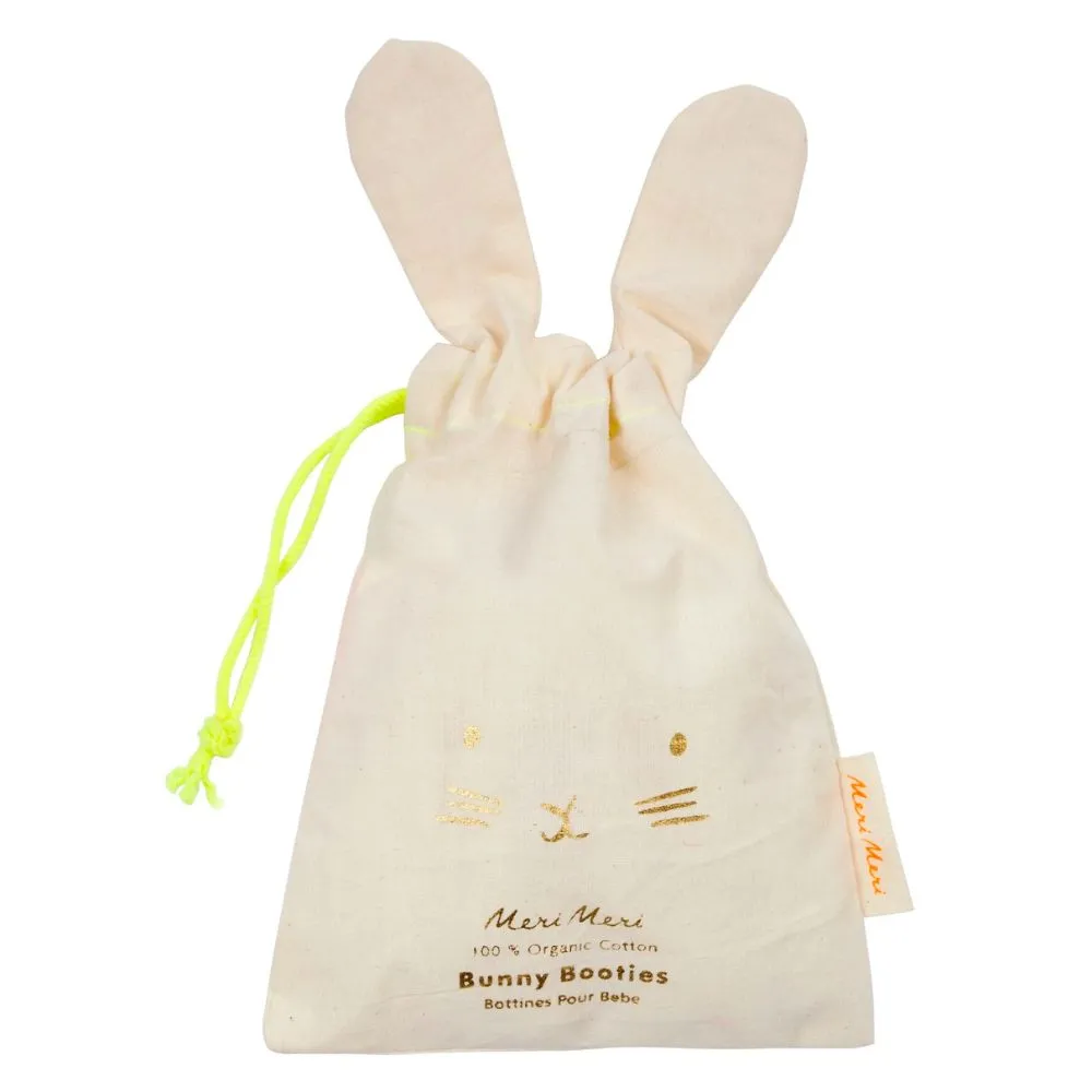 Meri Meri Mint Bunny Baby Booties