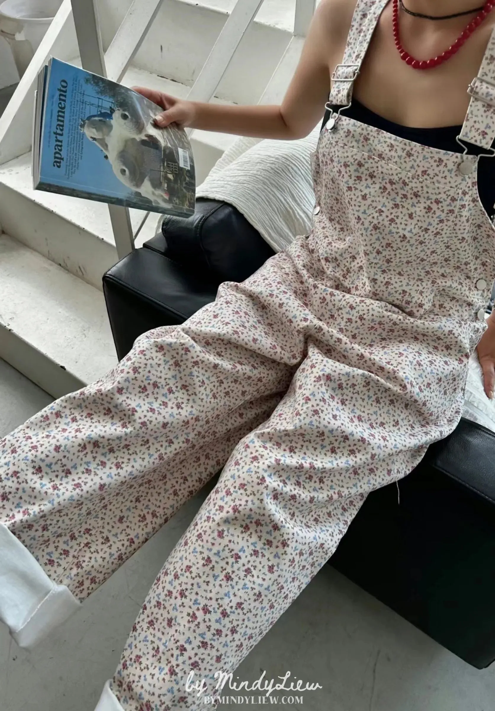 ML23950 Floral Jumpsuits