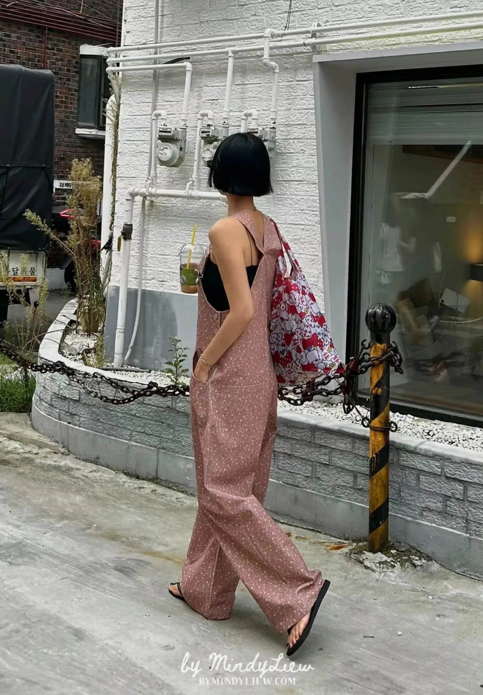 ML23950 Floral Jumpsuits