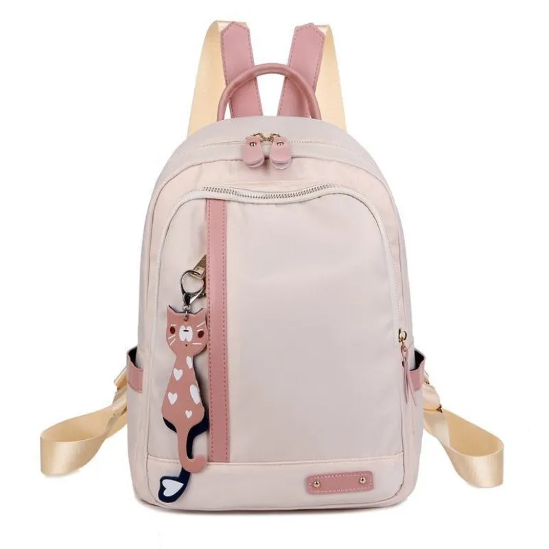Nylon Waterproof Ladies Fashion Backpacks
