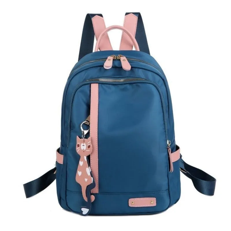 Nylon Waterproof Ladies Fashion Backpacks