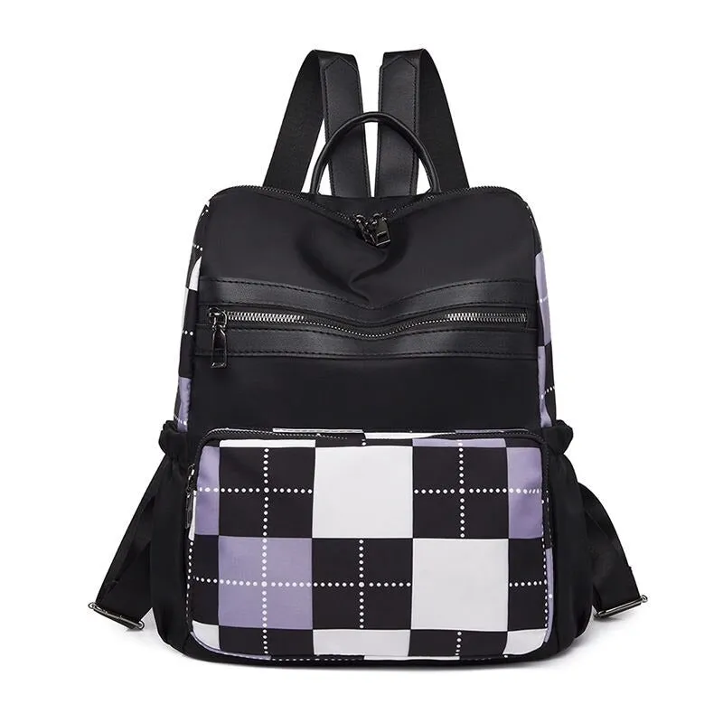 Oxford Large Capacity Ladies Fashion Backpack