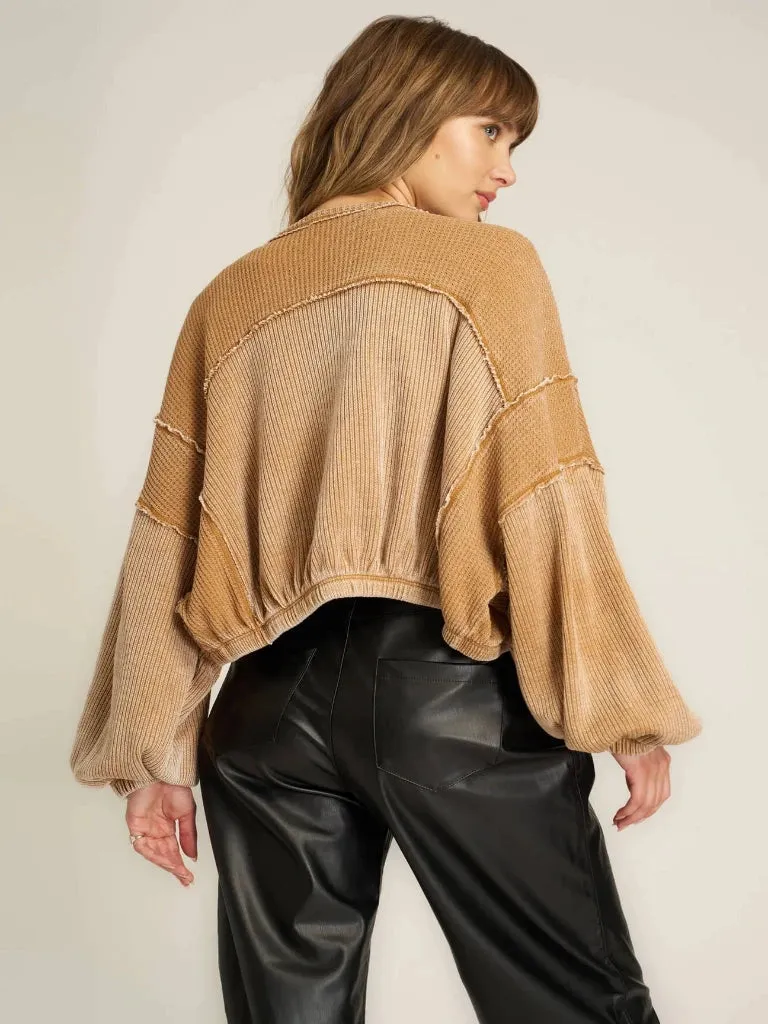 Project Social T Too Cool Seamed Burnout Shrug