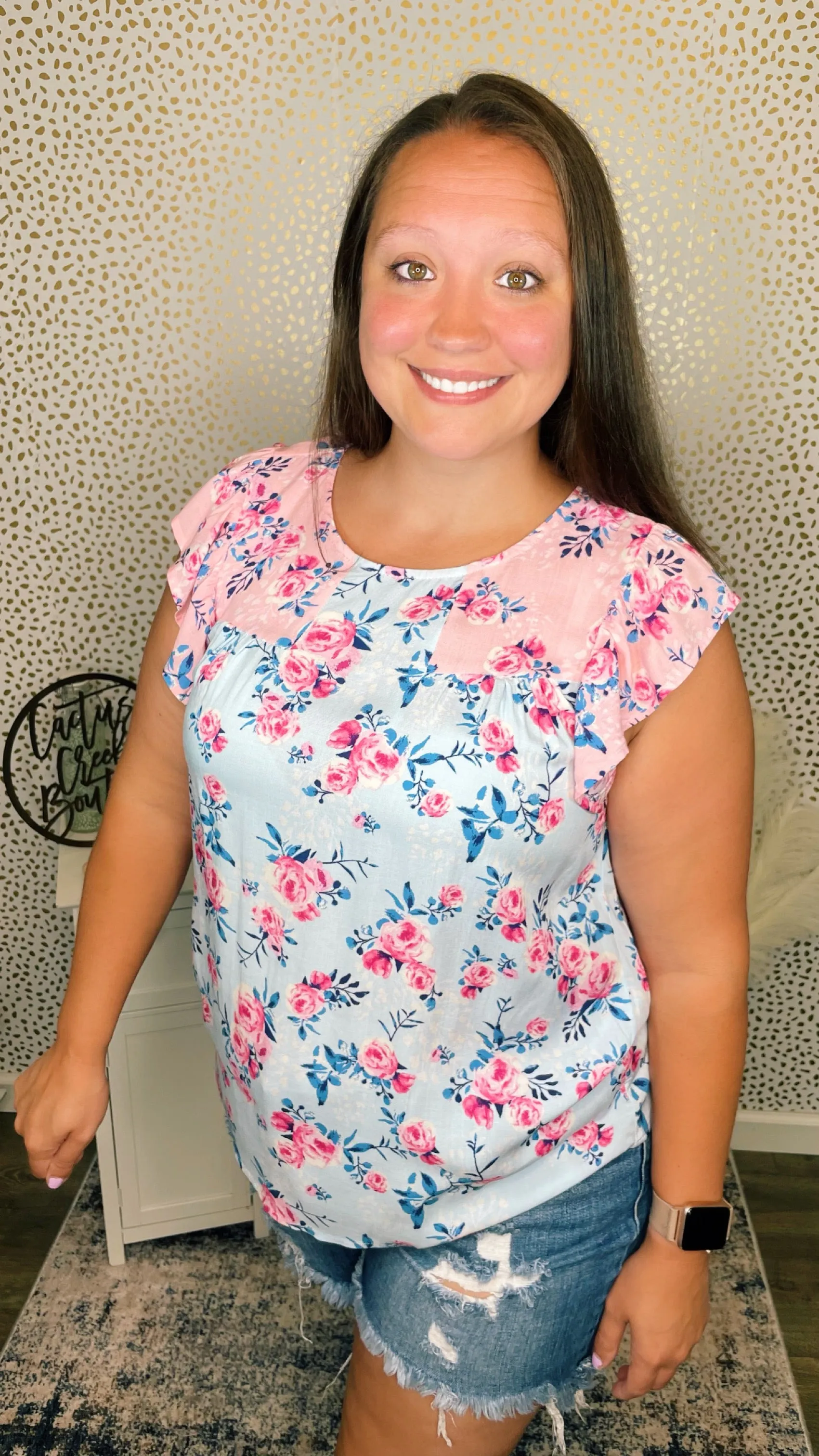 Rosebud blouse