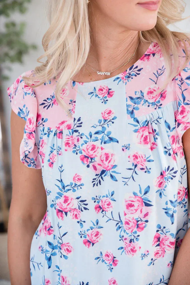 Rosebud blouse
