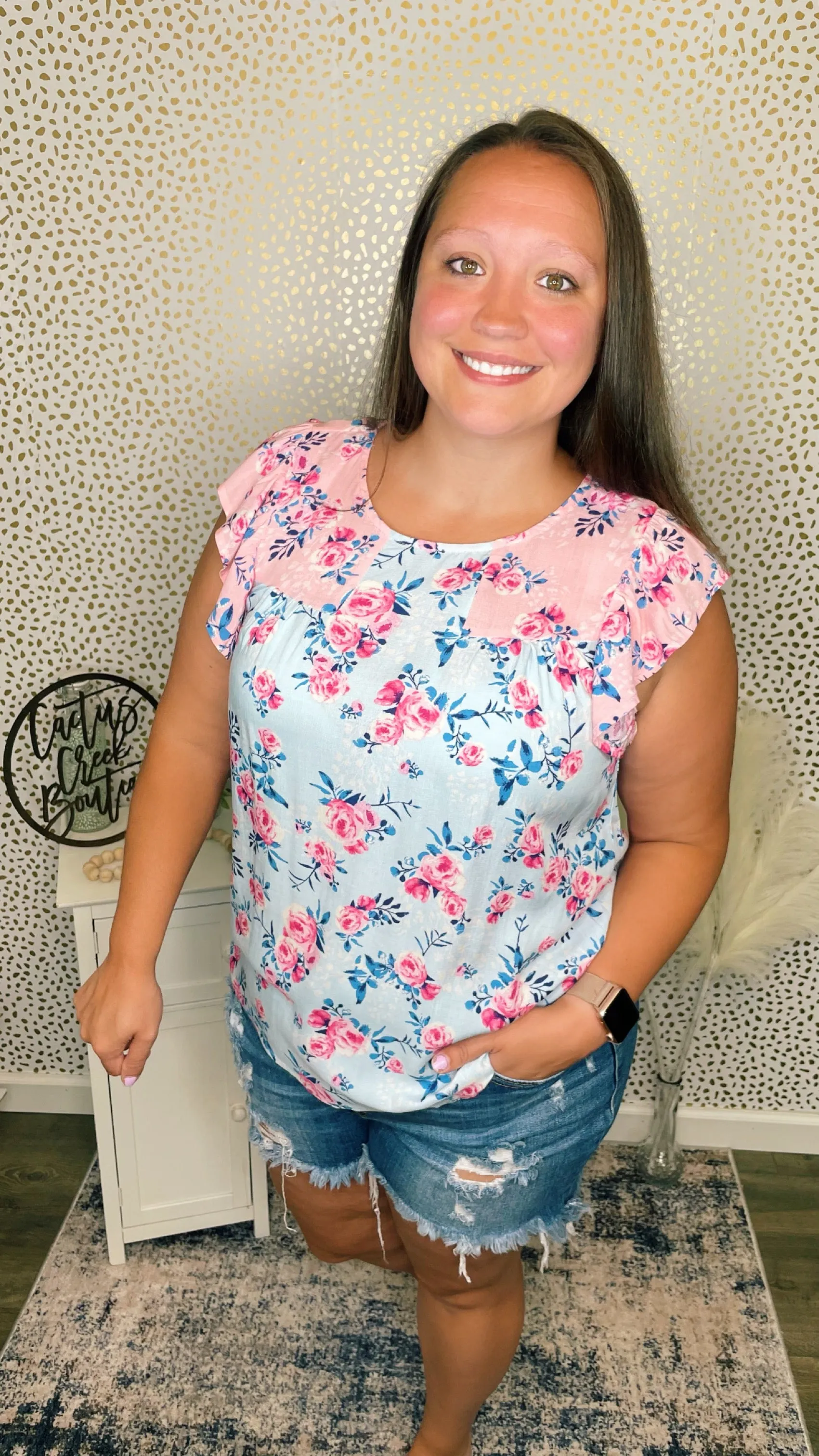 Rosebud blouse