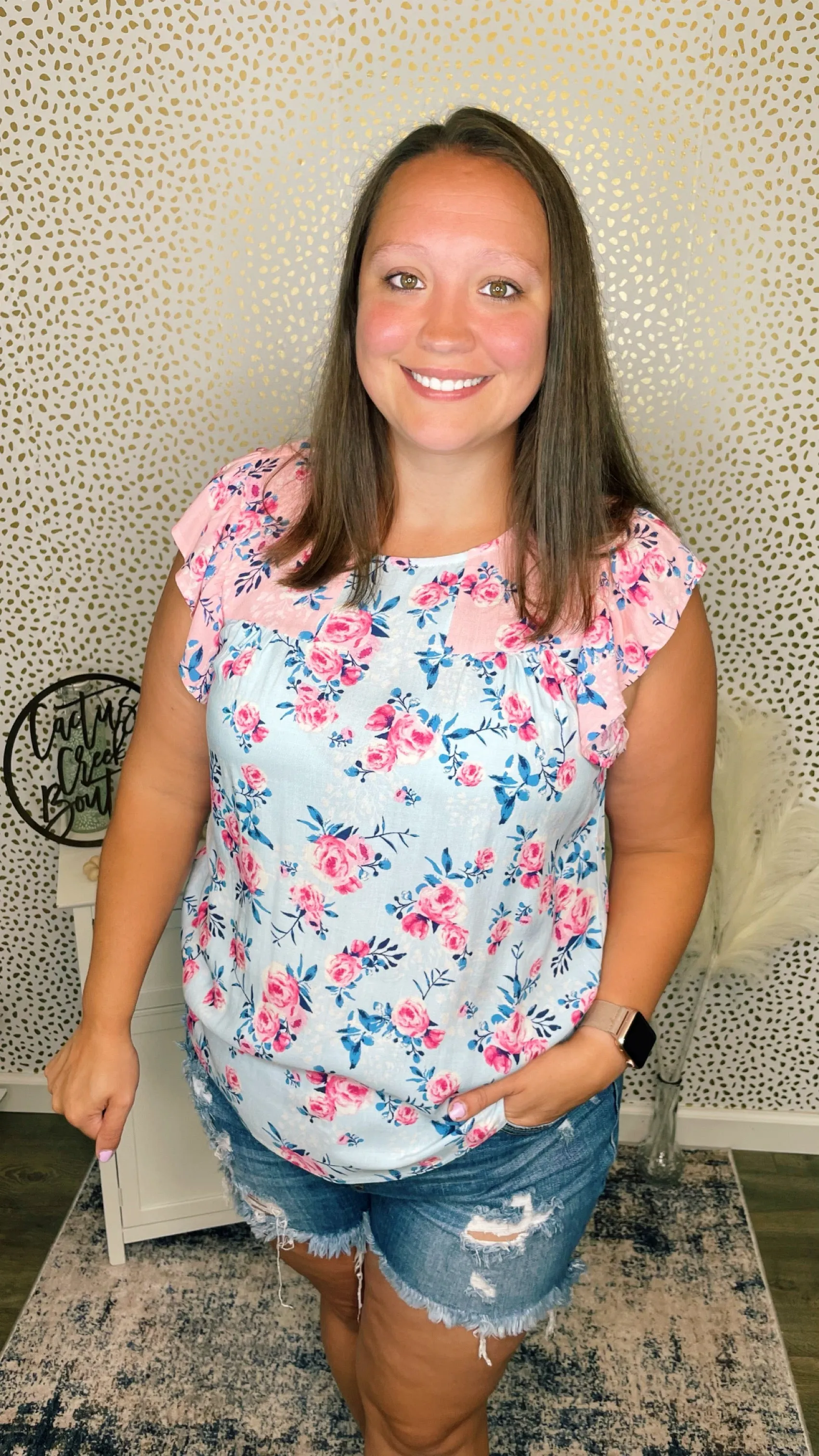 Rosebud blouse
