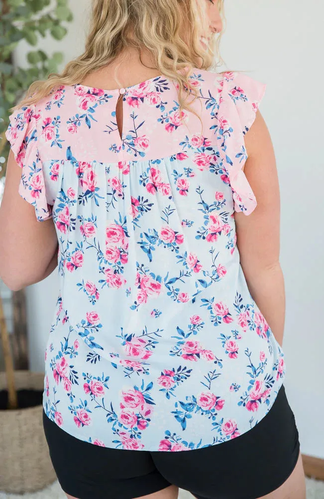 Rosebud blouse