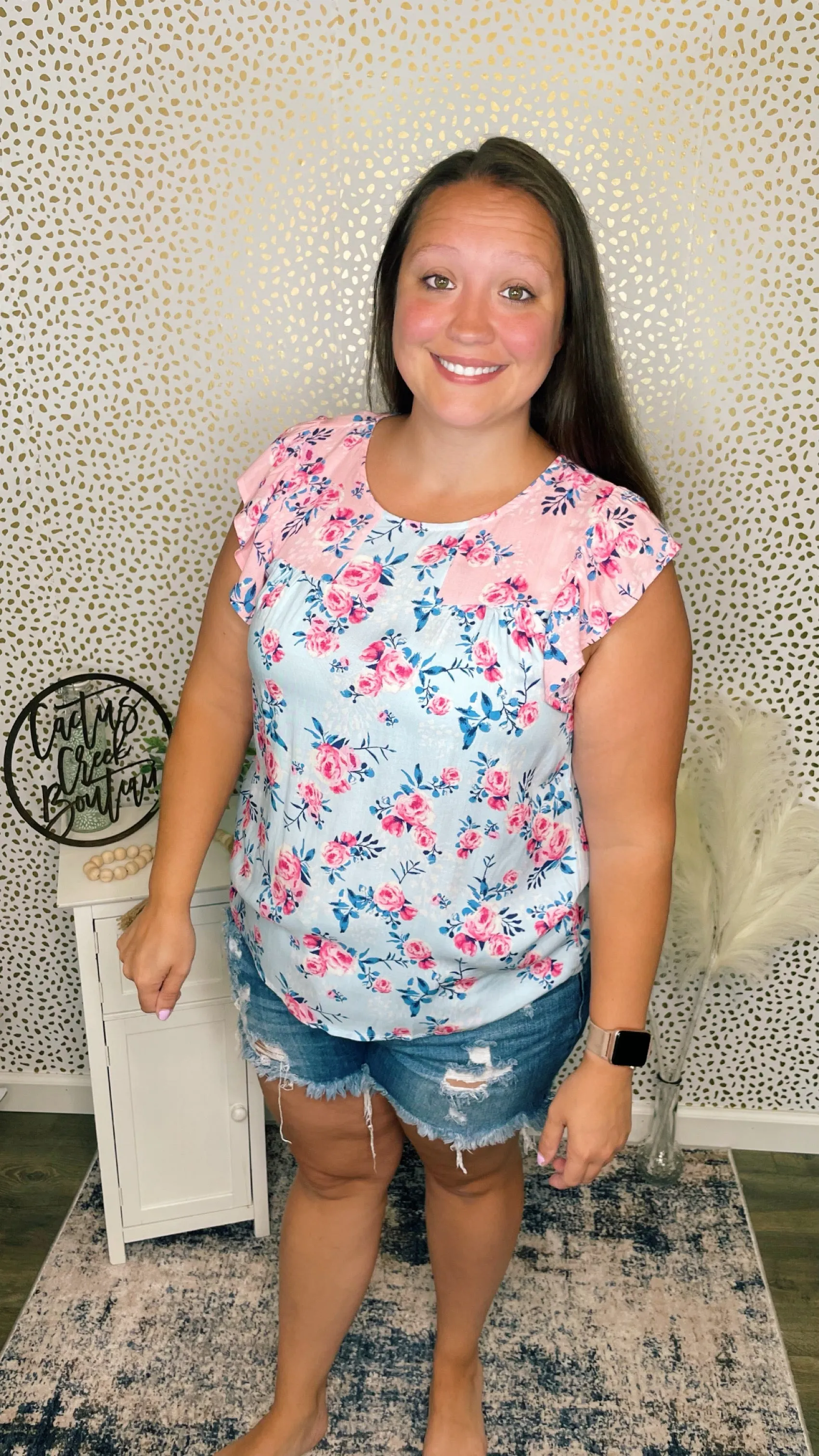 Rosebud blouse