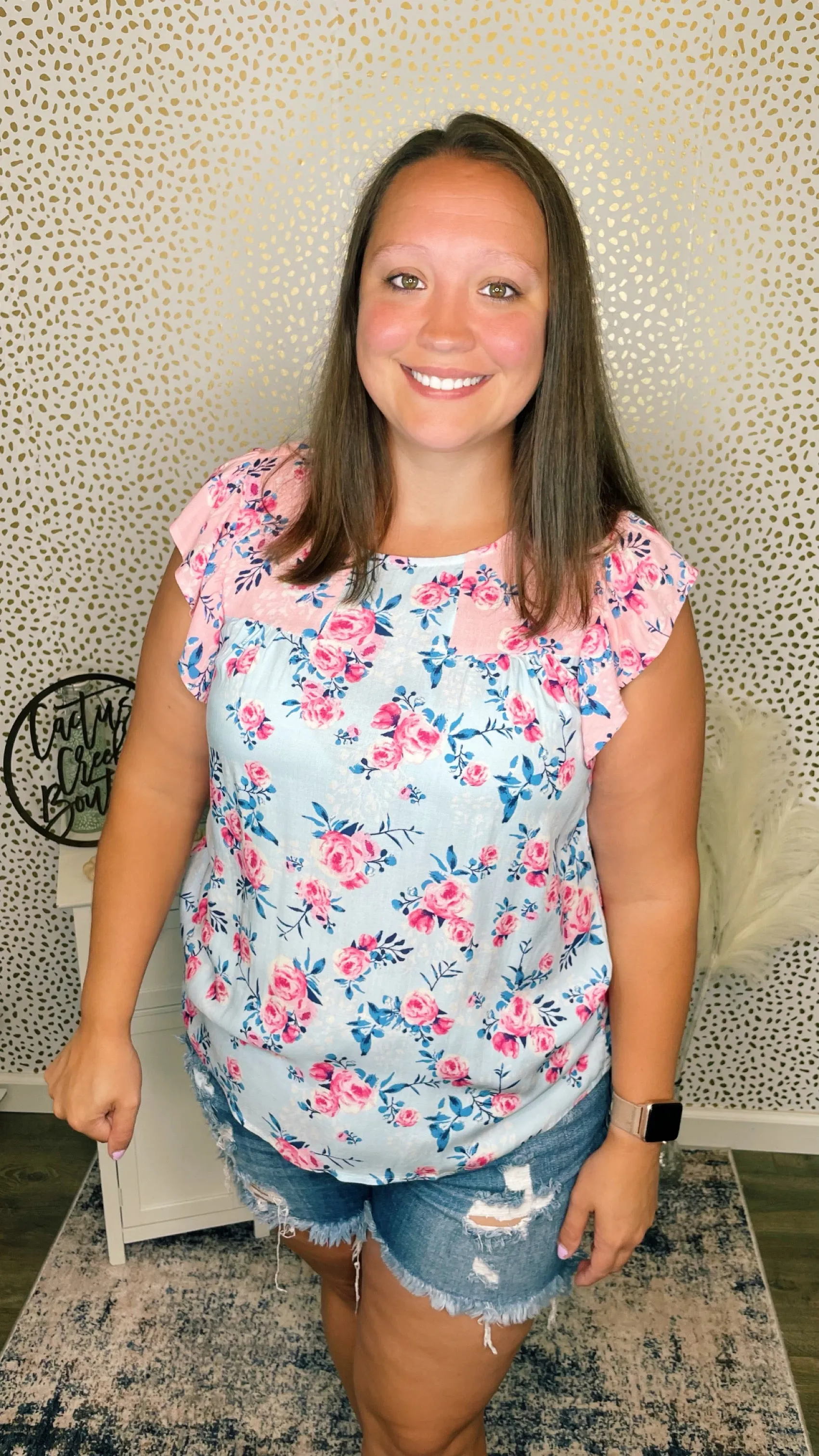 Rosebud blouse