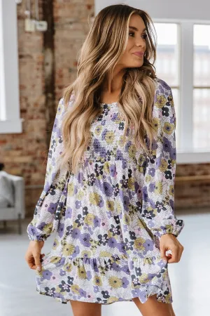 SALE - Lacy Floral Square Neck Dress | Size Small