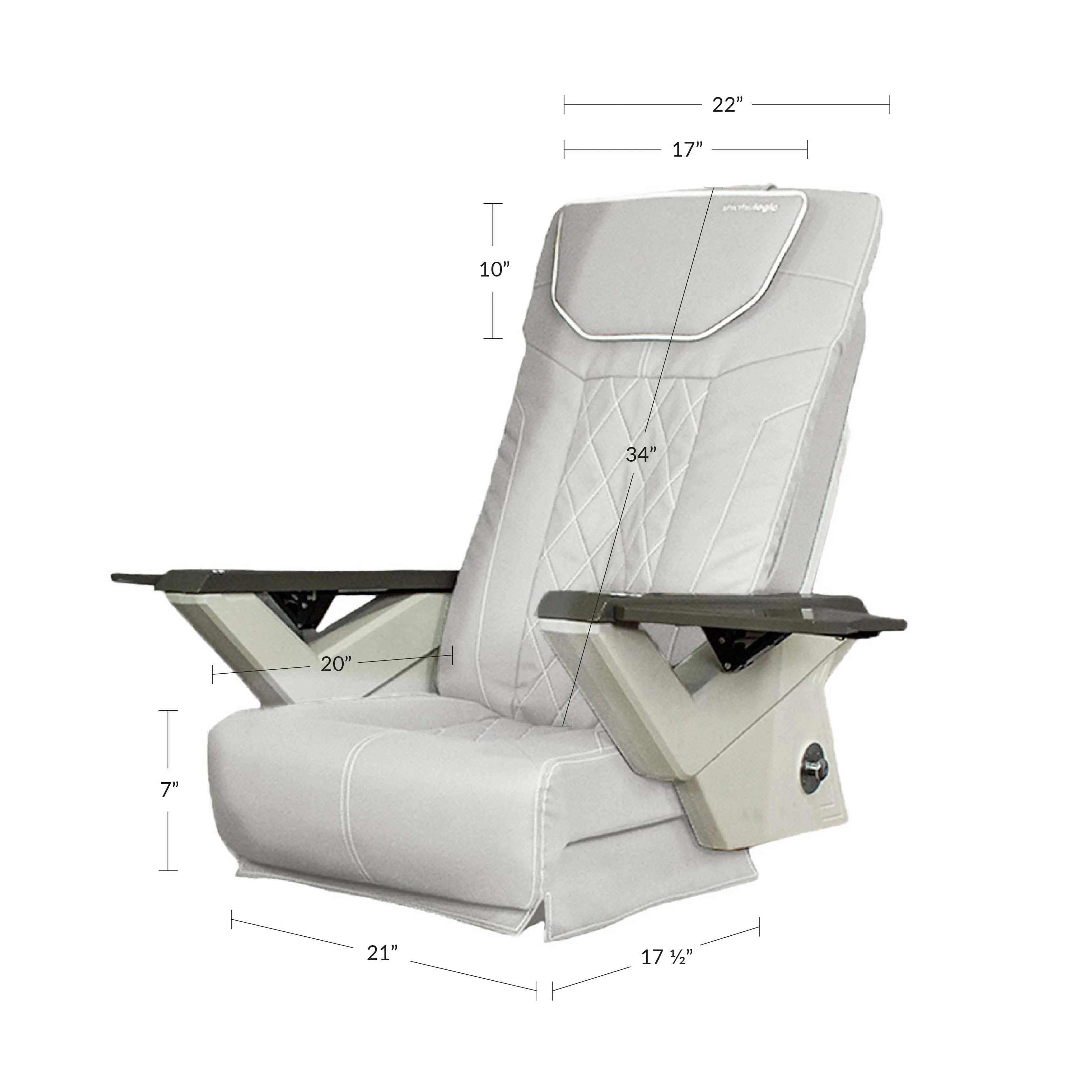 Shiatsulogic FX Massage Chair Top for Pedicure Chairs (cover set only, w/o chair)