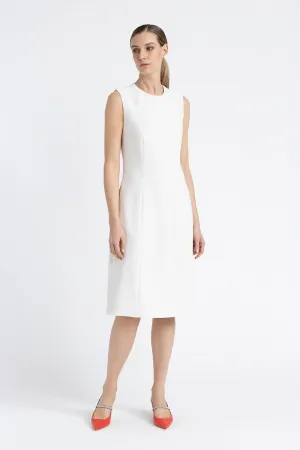 Sleeveless longuette dress