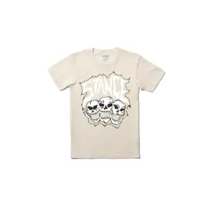 Stance Triple Threat T-shirt Vintage White