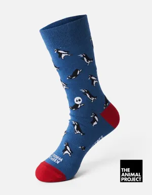 Talking Toes - The Animal Project Penguin Sock