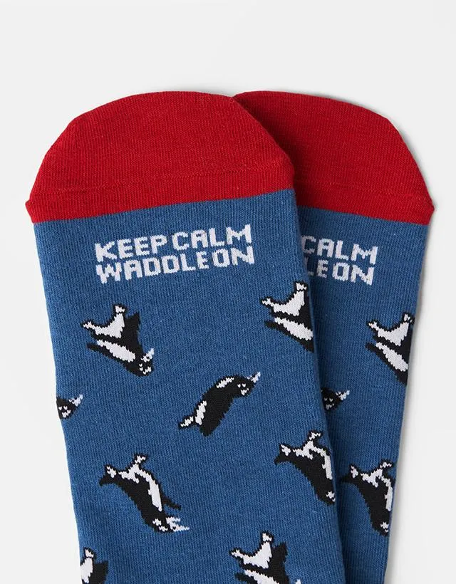 Talking Toes - The Animal Project Penguin Sock