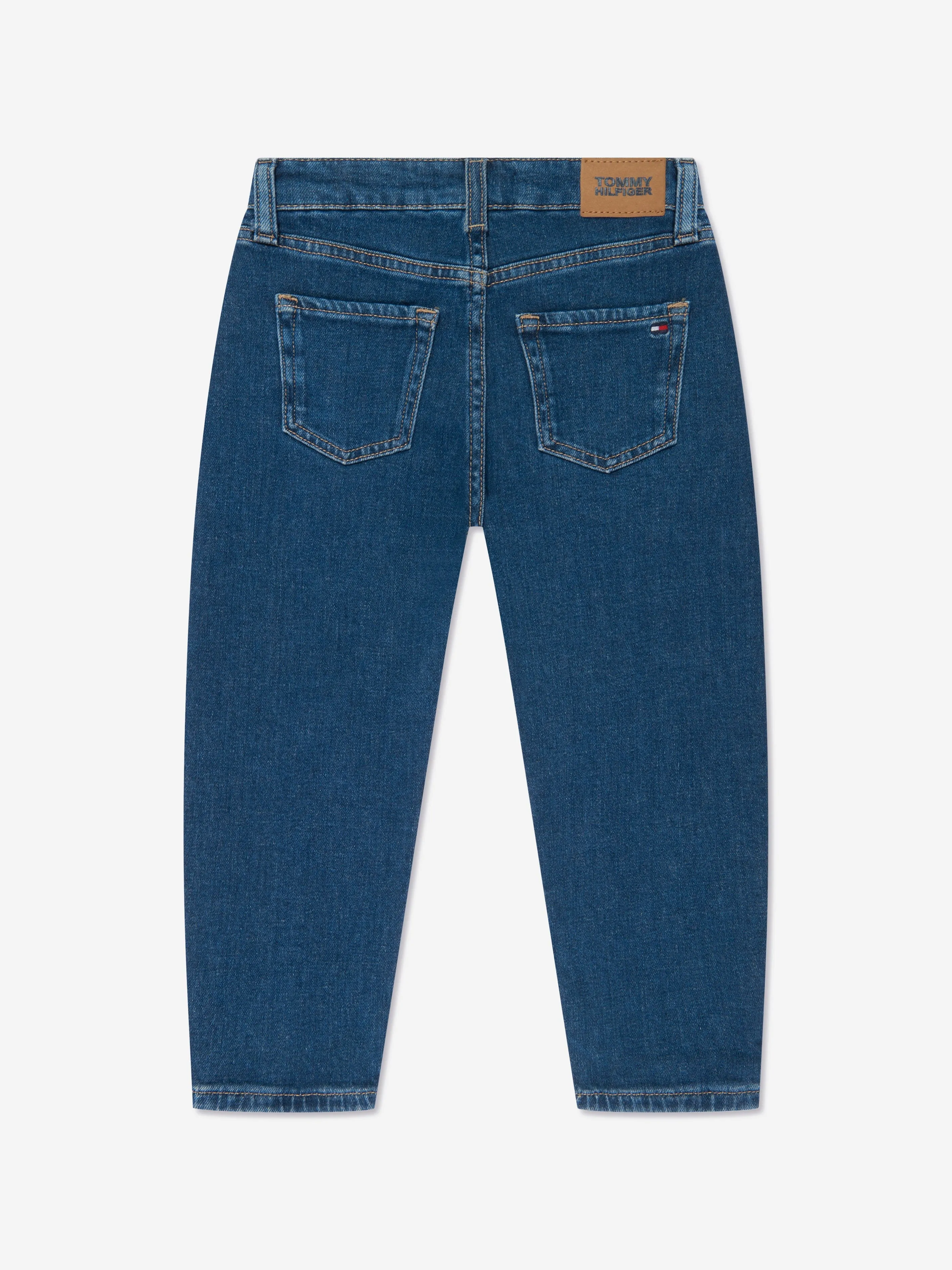 Tommy Hilfiger Boys Archive Clean Wash Jeans in Blue